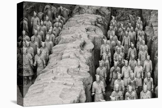 China 10MKm2 Collection - Terracotta Warriors-Philippe Hugonnard-Stretched Canvas