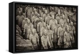 China 10MKm2 Collection - Terracotta Warriors-Philippe Hugonnard-Framed Stretched Canvas