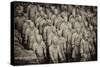 China 10MKm2 Collection - Terracotta Warriors-Philippe Hugonnard-Stretched Canvas