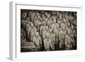 China 10MKm2 Collection - Terracotta Warriors-Philippe Hugonnard-Framed Photographic Print