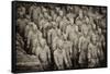 China 10MKm2 Collection - Terracotta Warriors-Philippe Hugonnard-Framed Stretched Canvas