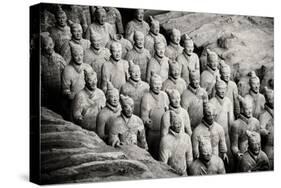 China 10MKm2 Collection - Terracotta Warriors-Philippe Hugonnard-Stretched Canvas