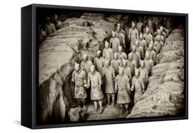 China 10MKm2 Collection - Terracotta Warriors-Philippe Hugonnard-Framed Stretched Canvas