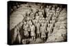 China 10MKm2 Collection - Terracotta Warriors-Philippe Hugonnard-Stretched Canvas