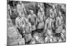 China 10MKm2 Collection - Terracotta Warriors-Philippe Hugonnard-Mounted Photographic Print