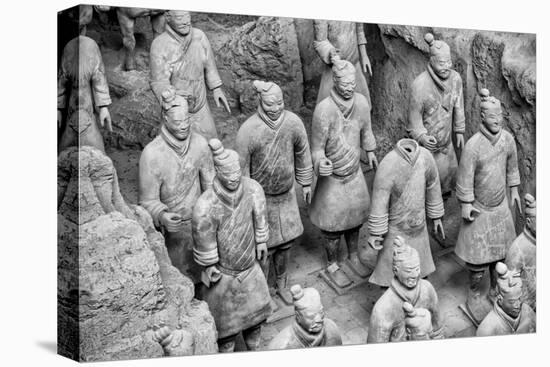 China 10MKm2 Collection - Terracotta Warriors-Philippe Hugonnard-Stretched Canvas