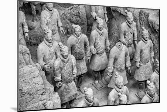 China 10MKm2 Collection - Terracotta Warriors-Philippe Hugonnard-Mounted Photographic Print