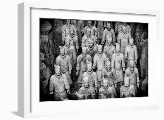 China 10MKm2 Collection - Terracotta Warriors-Philippe Hugonnard-Framed Photographic Print