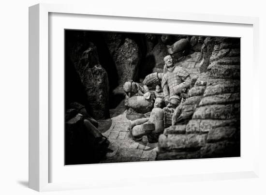 China 10MKm2 Collection - Terracotta Warriors-Philippe Hugonnard-Framed Photographic Print