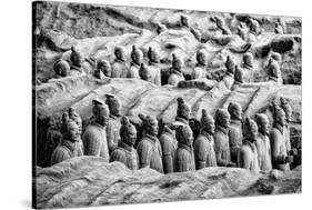 China 10MKm2 Collection - Terracotta Warriors-Philippe Hugonnard-Stretched Canvas