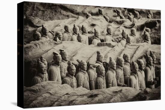 China 10MKm2 Collection - Terracotta Warriors-Philippe Hugonnard-Stretched Canvas