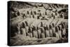 China 10MKm2 Collection - Terracotta Warriors-Philippe Hugonnard-Stretched Canvas