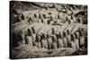 China 10MKm2 Collection - Terracotta Warriors-Philippe Hugonnard-Stretched Canvas