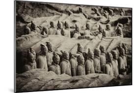 China 10MKm2 Collection - Terracotta Warriors-Philippe Hugonnard-Mounted Photographic Print