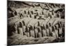 China 10MKm2 Collection - Terracotta Warriors-Philippe Hugonnard-Mounted Photographic Print