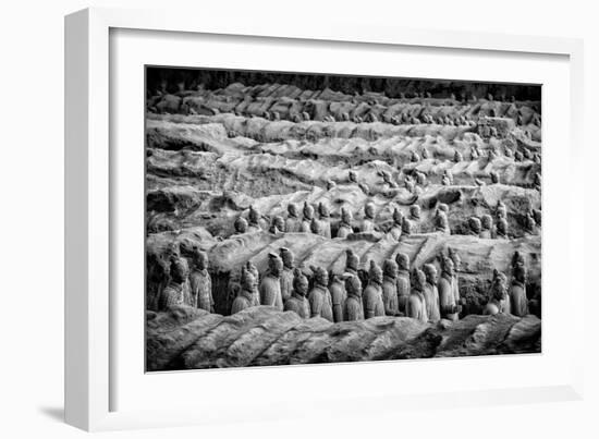 China 10MKm2 Collection - Terracotta Warriors-Philippe Hugonnard-Framed Photographic Print