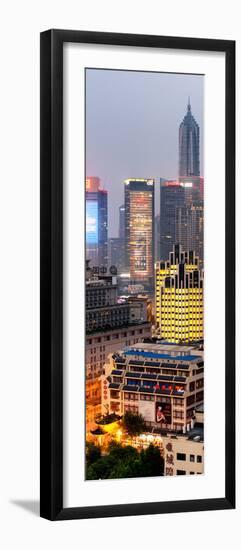 China 10MKm2 Collection - The Bund at Night - Shanghai-Philippe Hugonnard-Framed Photographic Print