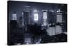 China 10MKm2 Collection - The Bund at Night - Shanghai-Philippe Hugonnard-Stretched Canvas