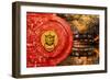 China 10MKm2 Collection - The Door God - Autumn Bridge-Philippe Hugonnard-Framed Photographic Print