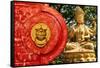 China 10MKm2 Collection - The Door God - Buddha-Philippe Hugonnard-Framed Stretched Canvas