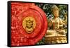 China 10MKm2 Collection - The Door God - Buddha-Philippe Hugonnard-Framed Stretched Canvas