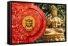 China 10MKm2 Collection - The Door God - Buddha-Philippe Hugonnard-Framed Stretched Canvas