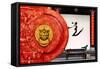 China 10MKm2 Collection - The Door God - Buddhist Art-Philippe Hugonnard-Framed Stretched Canvas