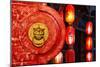 China 10MKm2 Collection - The Door God - Chinese Lanterns-Philippe Hugonnard-Mounted Photographic Print