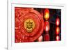 China 10MKm2 Collection - The Door God - Chinese Lanterns-Philippe Hugonnard-Framed Photographic Print