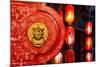 China 10MKm2 Collection - The Door God - Chinese Lanterns-Philippe Hugonnard-Mounted Photographic Print
