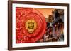 China 10MKm2 Collection - The Door God - City of Light-Philippe Hugonnard-Framed Photographic Print