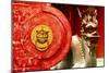 China 10MKm2 Collection - The Door God - Dragon-Philippe Hugonnard-Mounted Photographic Print