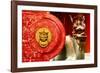 China 10MKm2 Collection - The Door God - Dragon-Philippe Hugonnard-Framed Photographic Print