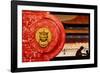 China 10MKm2 Collection - The Door God - Forbidden City-Philippe Hugonnard-Framed Photographic Print