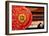 China 10MKm2 Collection - The Door God - Forbidden City-Philippe Hugonnard-Framed Photographic Print