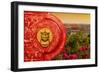 China 10MKm2 Collection - The Door God - Forbidden City-Philippe Hugonnard-Framed Photographic Print