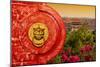 China 10MKm2 Collection - The Door God - Forbidden City-Philippe Hugonnard-Mounted Photographic Print
