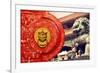 China 10MKm2 Collection - The Door God - Forbidden City-Philippe Hugonnard-Framed Photographic Print