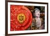 China 10MKm2 Collection - The Door God - Giant Buddha-Philippe Hugonnard-Framed Photographic Print