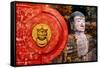 China 10MKm2 Collection - The Door God - Giant Buddha-Philippe Hugonnard-Framed Stretched Canvas