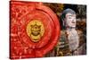 China 10MKm2 Collection - The Door God - Giant Buddha-Philippe Hugonnard-Stretched Canvas