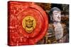 China 10MKm2 Collection - The Door God - Giant Buddha-Philippe Hugonnard-Stretched Canvas