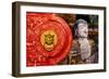 China 10MKm2 Collection - The Door God - Giant Buddha-Philippe Hugonnard-Framed Photographic Print