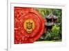 China 10MKm2 Collection - The Door God - Green Temple-Philippe Hugonnard-Framed Photographic Print