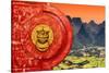 China 10MKm2 Collection - The Door God - Guilin-Philippe Hugonnard-Stretched Canvas