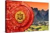 China 10MKm2 Collection - The Door God - Guilin-Philippe Hugonnard-Stretched Canvas