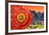 China 10MKm2 Collection - The Door God - Guilin-Philippe Hugonnard-Framed Photographic Print