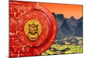 China 10MKm2 Collection - The Door God - Guilin-Philippe Hugonnard-Mounted Photographic Print