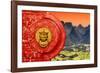 China 10MKm2 Collection - The Door God - Guilin-Philippe Hugonnard-Framed Photographic Print