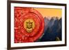 China 10MKm2 Collection - The Door God - Karst Peaks-Philippe Hugonnard-Framed Photographic Print
